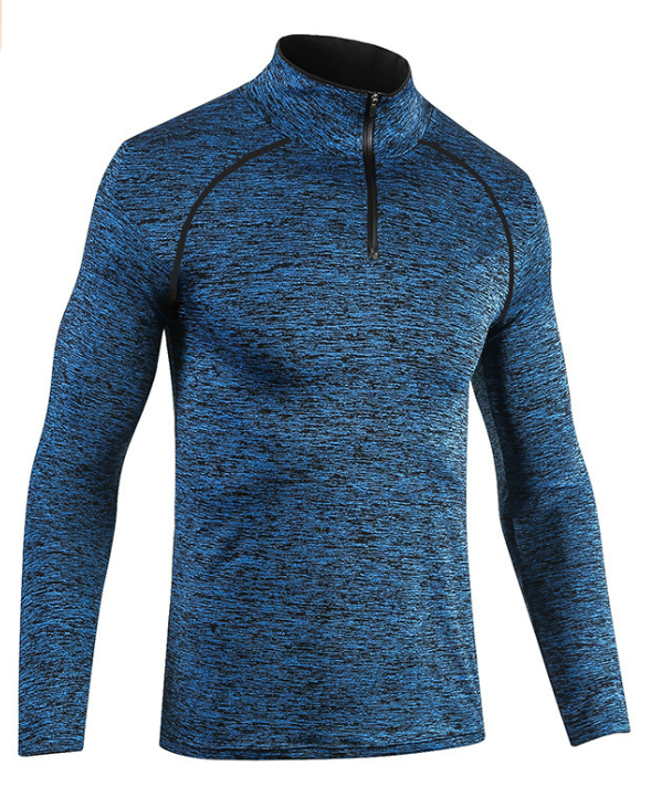Men Sport Long Sleeve T Shirt Quick Dry Outdoor Jogging T-shirt